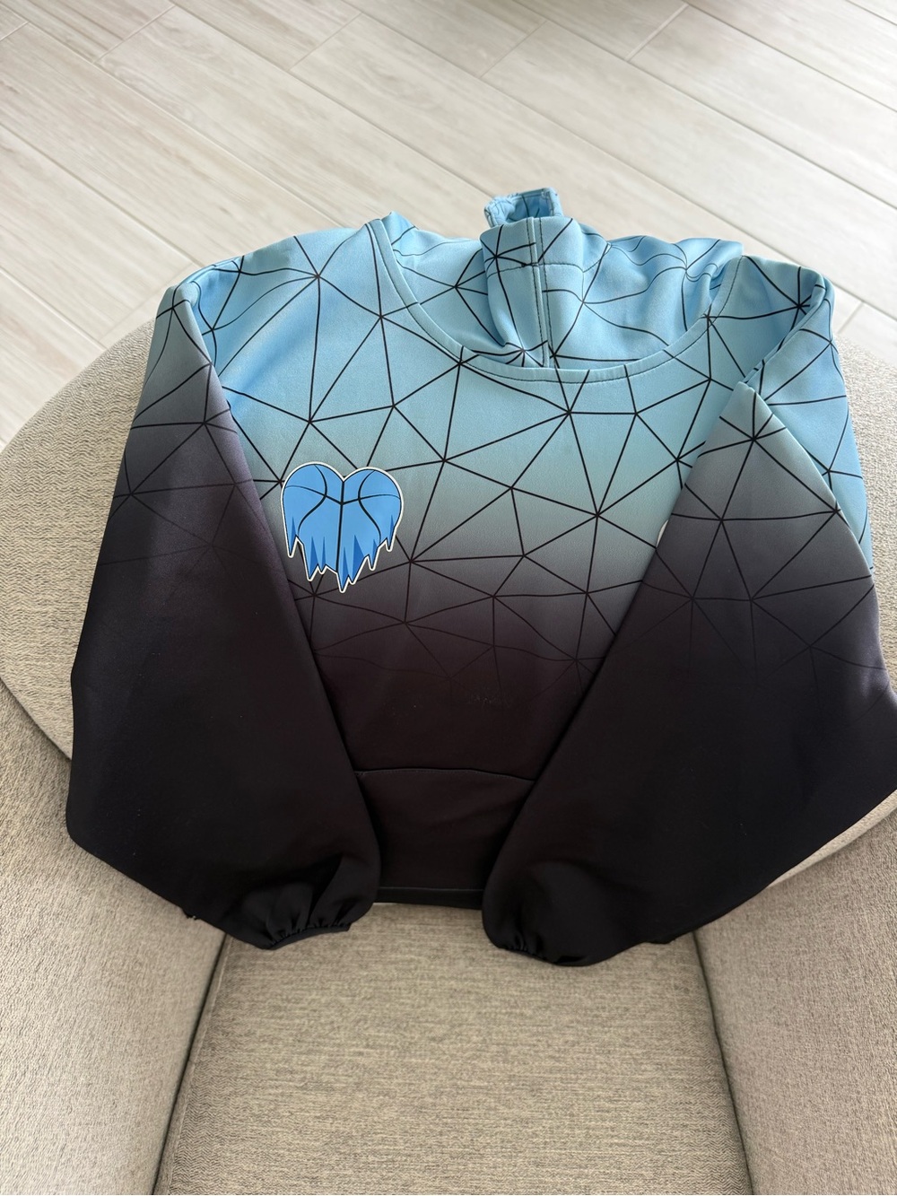 Overtime cold hearts hooded sweatshirt